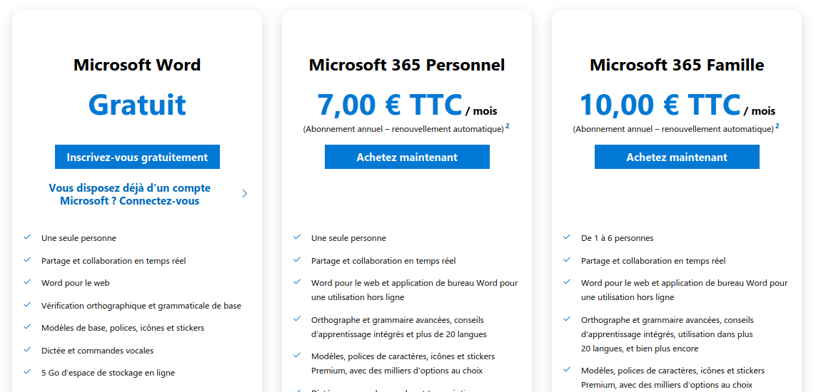 ms-word-prices